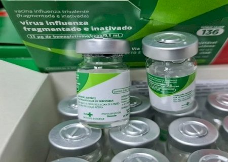 Mato Grosso do Sul antecipa vacinação contra a Influenza