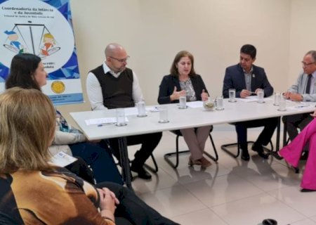 Reunião discute expansão da Justiça Restaurativa Escolar para o interior de MS
