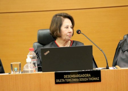 Desembargadora Dileta Thomaz se aposenta neste mês
