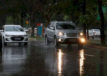 Quarta-feira tem probabilidade de chuvas em grande parte de MS