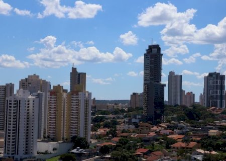 Fim de semana deve ser de sol com pancadas de chuva em MS