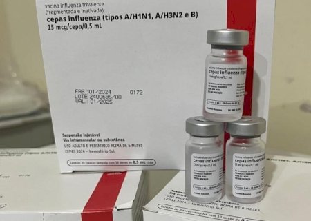 Dourados recebe vacina contra gripe para Campanha Nacional