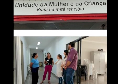 Gleice visita HU e destaca cuidado com cultura Guarani