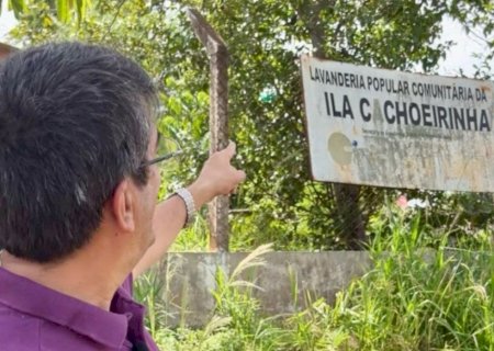 Juscelino solicita melhorias na Lavanderia Popular da Vila Cachoeirinha
