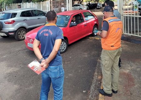 CCZ realiza mobilização de combate à dengue no Parque Alvorada