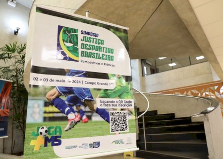 TJMS abre inscrições para Simpósio Justiça Desportiva Brasileira