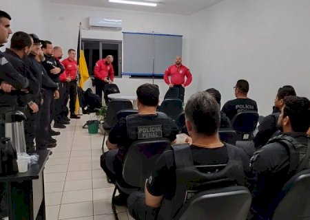 Polícia Penal treina plano de defesa para enfrentar situações de risco em penitenciárias estaduais