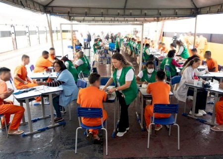 Ação de Cidadania na PED faz mais de 2,6 mil atendimentos médicos e imunizações