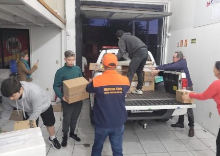 Mato Grosso do Sul continua a apoiar o Rio Grande do Sul