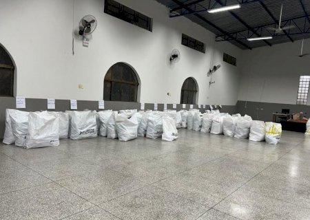 Dourados envia duas toneladas de doações ao Rio Grande do Sul