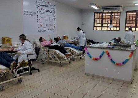 Hemosul de Dourados realiza Dia D da Doação de Sangue
