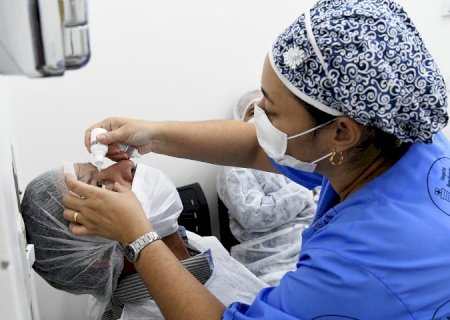 Mutirão faz triagem e pré-operatório oftalmológicos em Dourados