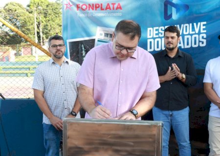 Ordem de serviço libera construção do Complexo Esportivo e de Lazer do Parque do Lago