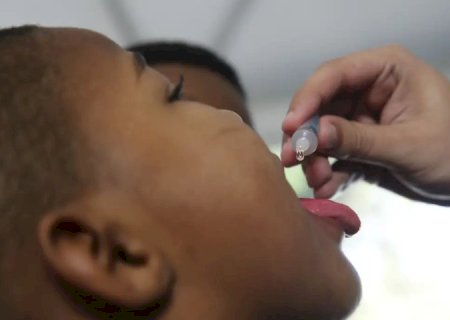 Campanha de vacinação contra a Poliomielite segue até sexta-feira