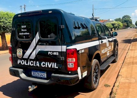 Homem é preso após jogar cachaça nos olhos da filha em MS