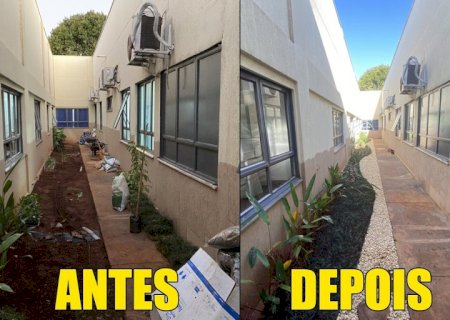 HU-UFGD inaugura jardim sensorial em área revitalizada
