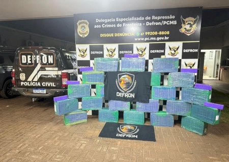 Polícia Civil apreende meia tonelada de maconha em Amambai