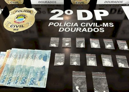 Homem que realizava 'delivery' de drogas é preso em Dourados