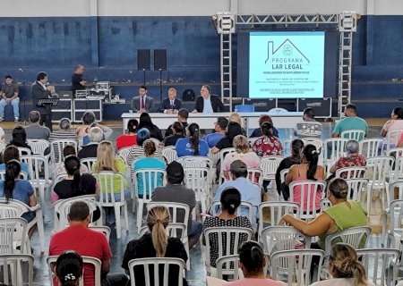 Lar Legal: TJMS leva iniciativa de regularização a 800 famílias em Ponta Porã