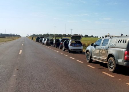 DOF intercepta comboio com R$ 1,5 milhão em produtos ilegais na Grande Dourados