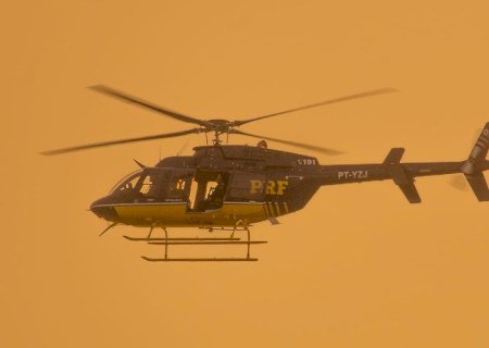 Com helicóptero, PRF participa de Operação da PC em Dourados