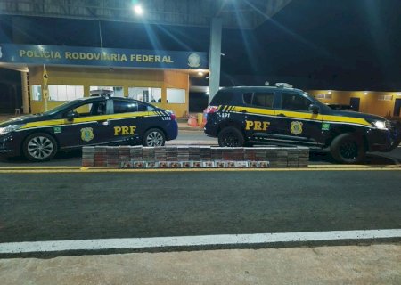 PRF e PC apreendem 233 Kg de cocaína em Ponta Porã