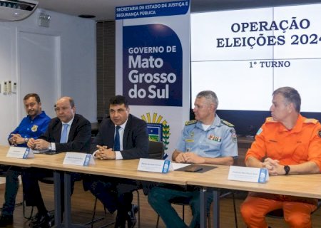 Operação Eleições: Sejusp intensifica segurança em todo o MS para o pleito de domingo