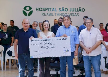 Direção do hospital São Julião exalta atuação de Caravina e agradece emenda de R$ 100 mil