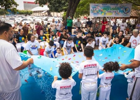 Com recurso do FIC, projeto de capoeira comemora mês das crianças com atividades culturais e esportivas