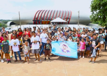 ‘Caixa Encantada’ arrecada 74,2 mil brinquedos que serão distribuídos para crianças em 356 instituições de MS