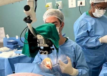 Hospital Regional de Três Lagoas contabiliza mais de 100 cirurgias de catarata no trimestre