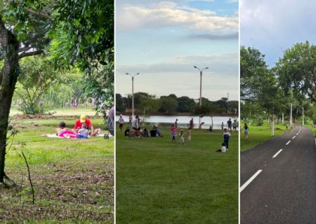 População entra no clima da 1ª Festa da Páscoa no Parque Antenor Martins