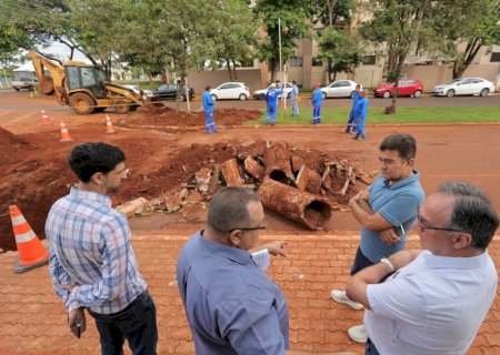 Prefeitura inicia 2ª etapa de obra que acabará com alagamentos na região do Parque Alvorada