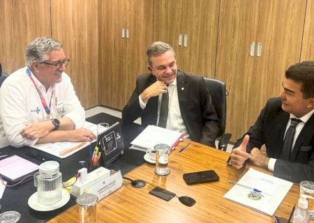 Em audiência com Marçal, ministro da Saúde recebe projetos para Dourados