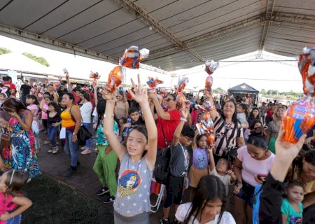 Festa da Páscoa emociona crianças e pais com a distribuição de ovos de chocolate e reafirma o compromisso da gestão em cuidar com amor e construir com trabalho