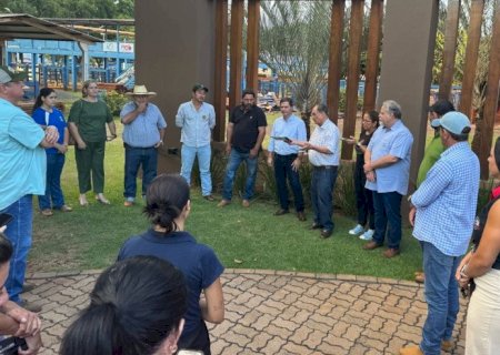 Zé Teixeira confirma obra no Parque de Exposições em Maracaju