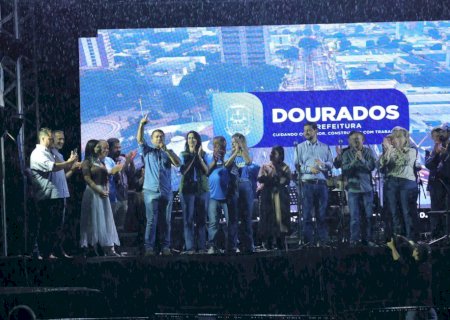 Abertura oficial da 1ª Festa da Páscoa reuniu Executivo e Legislativo de Dourados