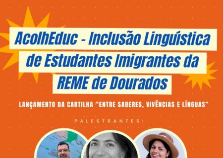 Prefeitura incentiva iniciativa de inclusão linguística de estudantes imigrantes