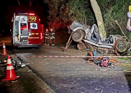 Pai e filho morrem em acidente entre Indápolis e Vila São Pedro na BR-276