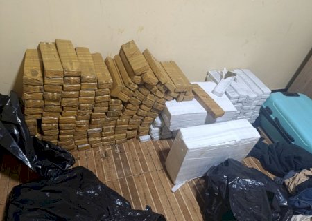 Indivíduos são detidos com quase 300 quilos de maconha na fronteira