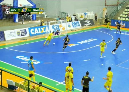 Time de MS sofre goleada de 5 a 0 pelo Brasileir&atilde;o de Futsal