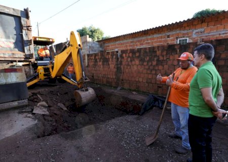 Obra da prefeitura para recuperar trecho da Via Parque deve terminar em 45 dias