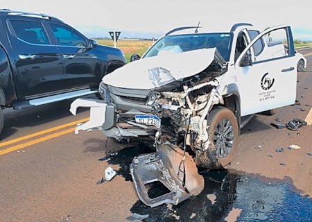 Identificado motorista morto em acidente na BR-463; mulher está internada em estado grave