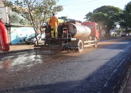 Recapeamento avança no Grande Água Boa e ganha aprovação de moradores