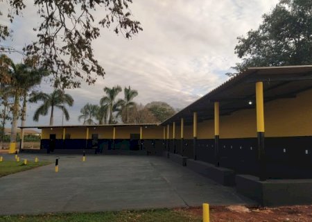 Penitenciária de Dourados conclui reforma de área destinada a acolhimento de familiares de detentos