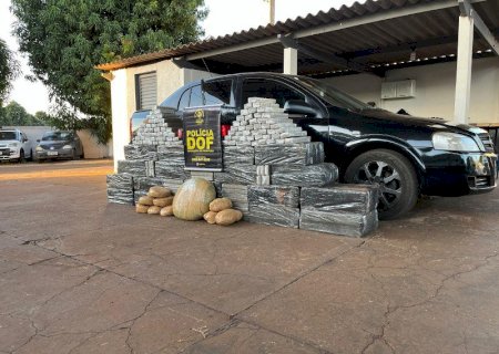 Traficante é preso com mais de R$ 1,1 milhão de drogas após perseguição