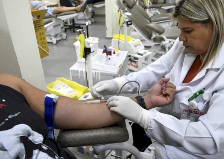 Hemosul de Dourados abre sábado em horário especial para reforçar estoque de sangue