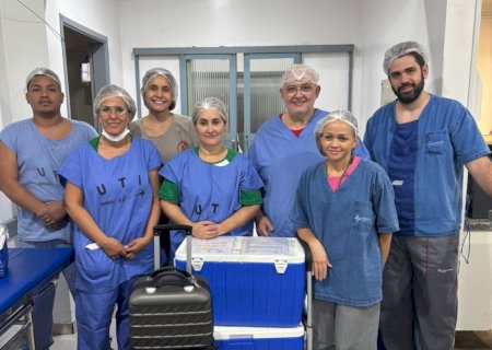 Com aeroporto liberado, Dourados retoma captação de coração e pulmão para transplantes