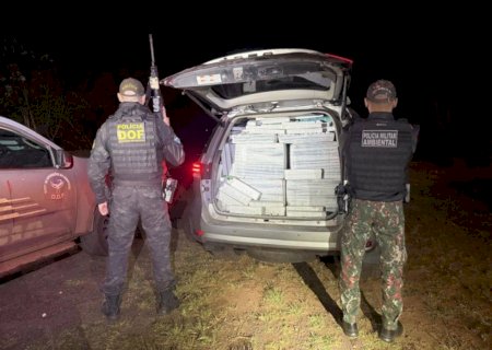 Polícia apreende caminhonete com mais de 2 toneladas de drogas entre Amambai e Caarapó
