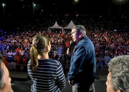 Com apoio do Governo do Estado, Marcha para Jesus reúne milhares de jovens em Campo Grande